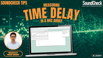 Measuring Time Delay in a Mic Array
