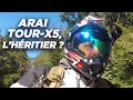 Arai tour x5 le meilleur casque pour laventure 