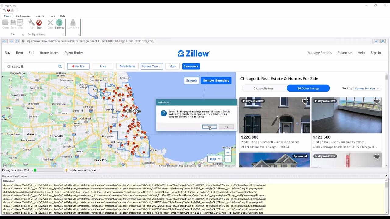 Scraping Zillow Owner Phone Number from FSBO listings Harvy Sep