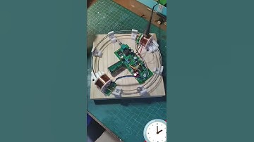 speed adjustable cyclotron accelerator #reels #physics #electronics #accelerators #detectores