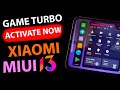 POCO, Xiaomi, Redmi New Update 🎮 GAME TURBO - NEW FEATURES MIUI 13