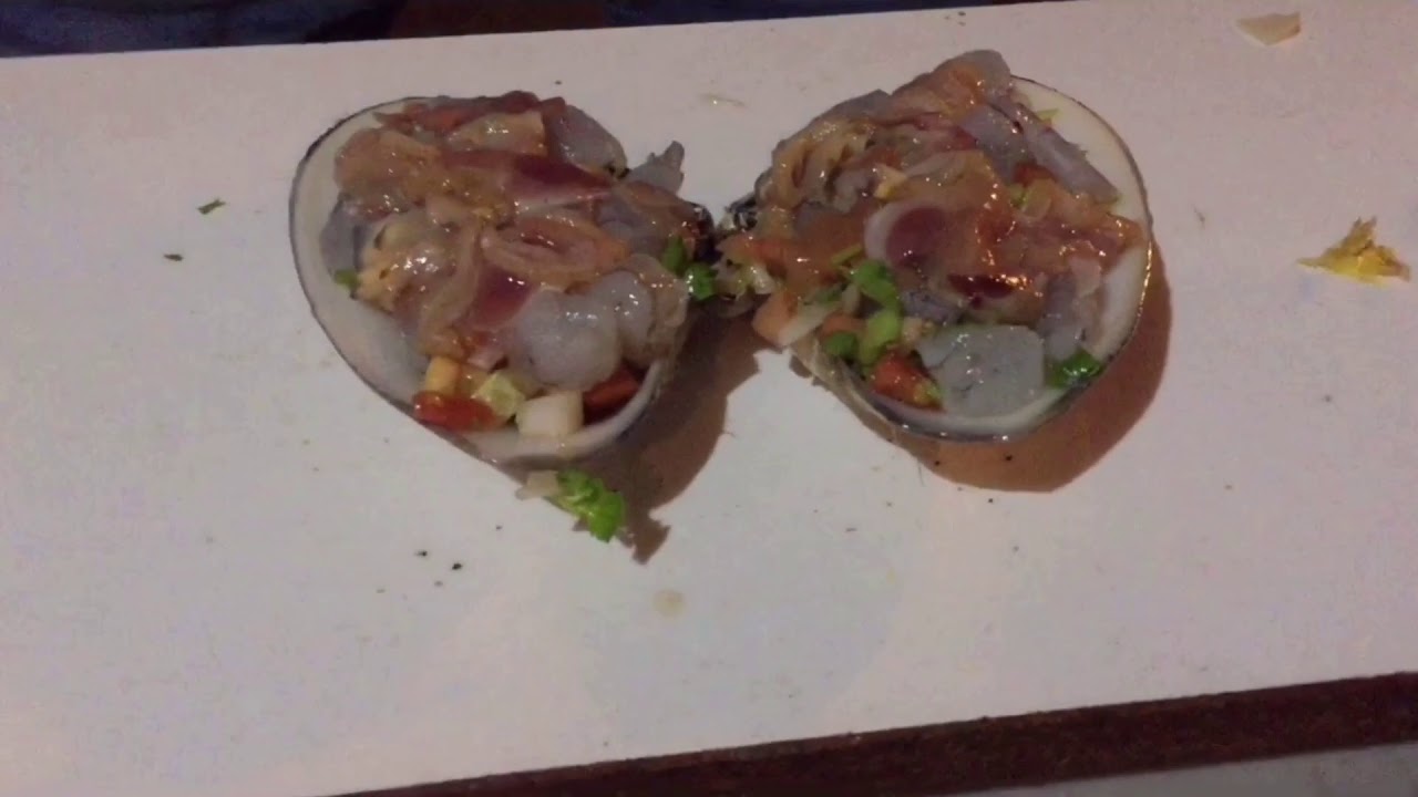 Cómo preparar deliciosas almejas ahumadas y almejas gratinadas - YouTube