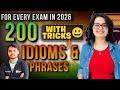 200 Most Asked Idioms and Phrases with Story Tricks.