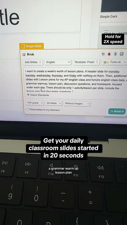 Create Daily Slides in Seconds