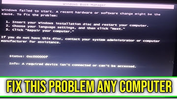 [SOLVED] Windows failed to start A recent hardware or software change might be the cause