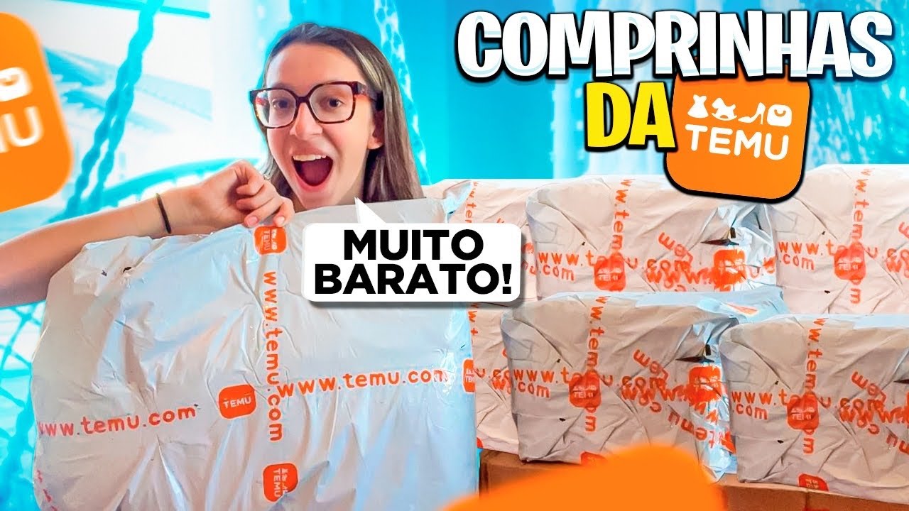 Mostrei TUDO que comprei na TEMU 💰 MUITA COISA BOA! COMPRINHAS NA TEMU #temugems  #temu #temuhaul