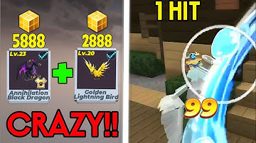 INSANE COMBO in Bedwars 🤯🔥 | Blockman Go