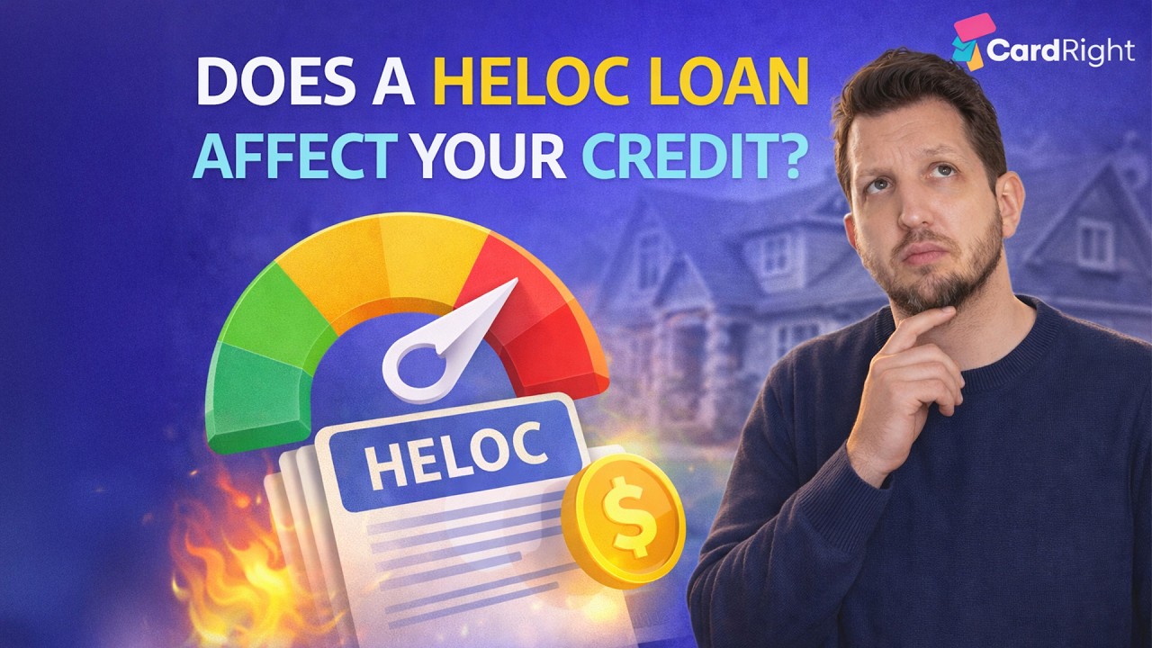 Does a HELOC loan affect your credit? [Update-2026] - YouTube