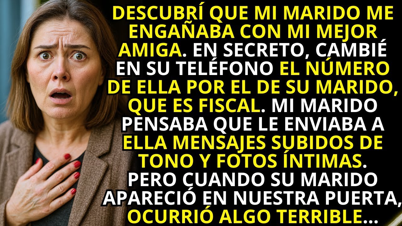 Mi marido envió fotos íntimas a su amante, pero quien las recibió fue su marido. Yo cambié el número