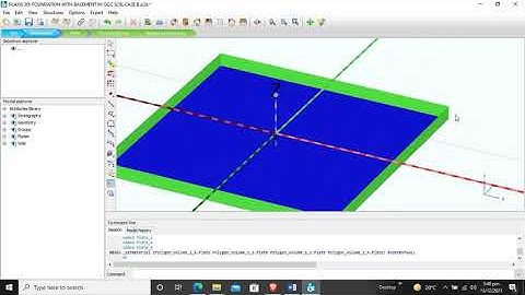 Plaxis 3D Foundation with Basement Shallow Foundation Case B Structural Elements and Assign Material