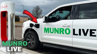 Using the Ford Fast Charging Adapter: Ford gains access to Tesla's Supercharger Network by Munro Live 64,079 views 1 month ago 7 minutes, 51 seconds