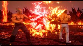 Clives Stage but the Ifrit is fighting ON the Stage instead of in the background // TEKKEN 8