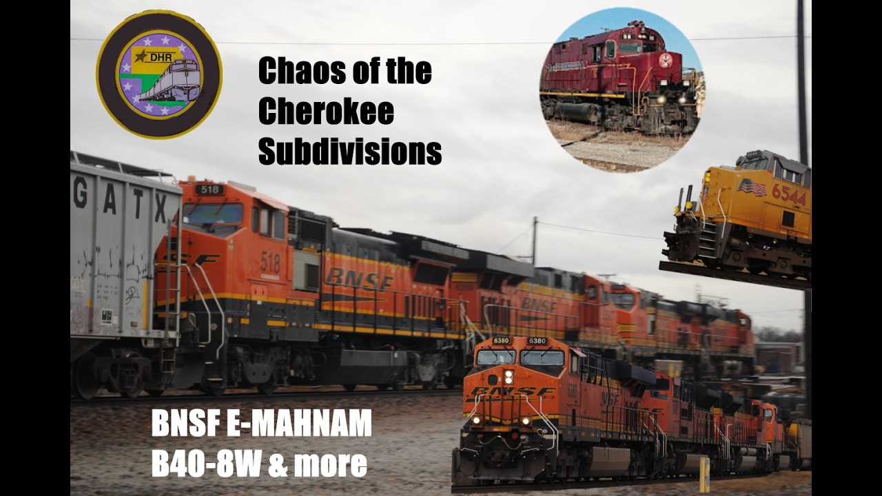 Chaos of the Cherokee Subdivisions: Saturday Railfanning in Vinita, OK