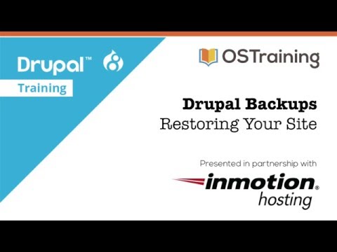 Drupal Backups, Tutorial