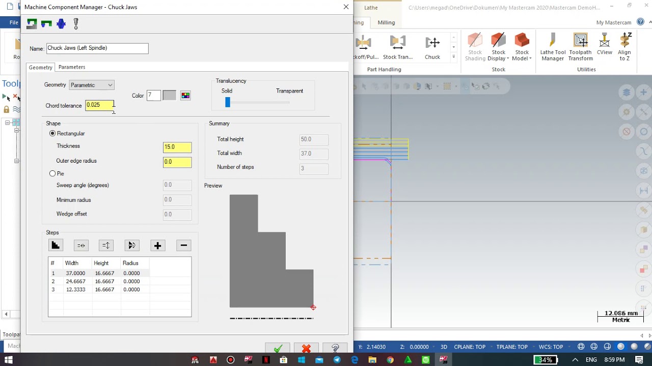 Tutorial Mastercam 2020 HLE bagi pemula - YouTube