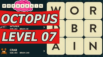 Wordbrain Octopus Level 7 Answers (Android/IOS)
