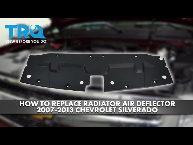 Genuine OEM Radiator Air Front Upper Baffle Part# 84798253 Fits 2020