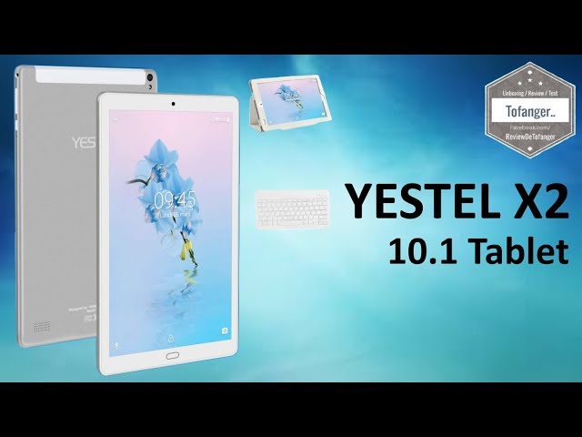 YESTEL X2 10 Inch Touchscreen Tablet - Android 8 - 3GB Ram 32GB Storage -  Unboxing 