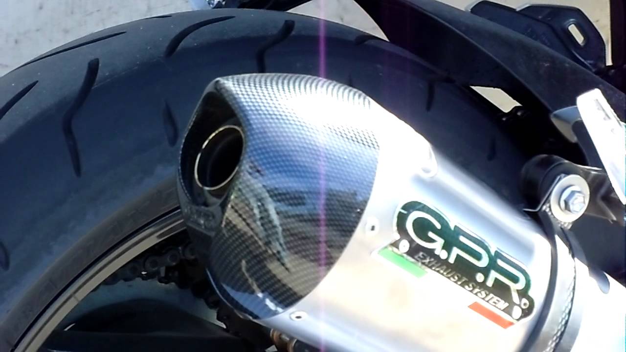 gsr750 SUZUKI GSR 750 2011 GPR GPE EXHAUST SCARICO
