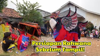 Persiapan Rahwana Sebelum Pentas || Burok Bintang Panorama Live Bekasi