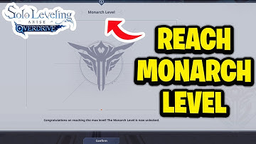 How To Reach Monarch Level in Solo Leveling: ARISE OVERDRIVE - Fastest Guide