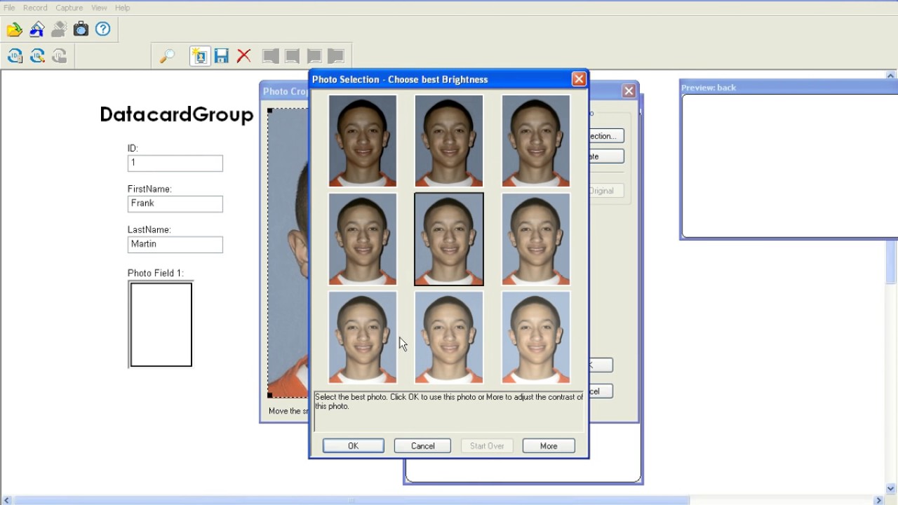 How to Create a basic card design using ID Works Intro Part 4 Printing