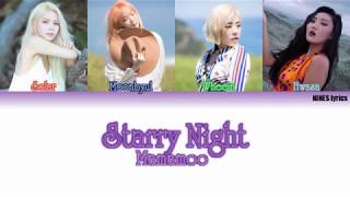 MAMAMOO(마마무) - Starry Night (별이 빛나는 밤) [COLOUR CODED LYRICS] (HAN|ROM|ENG)