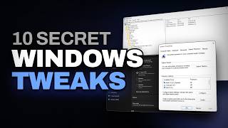 10 Secret Windows Tweaks (FPS Boost and ZERO Input Delay)