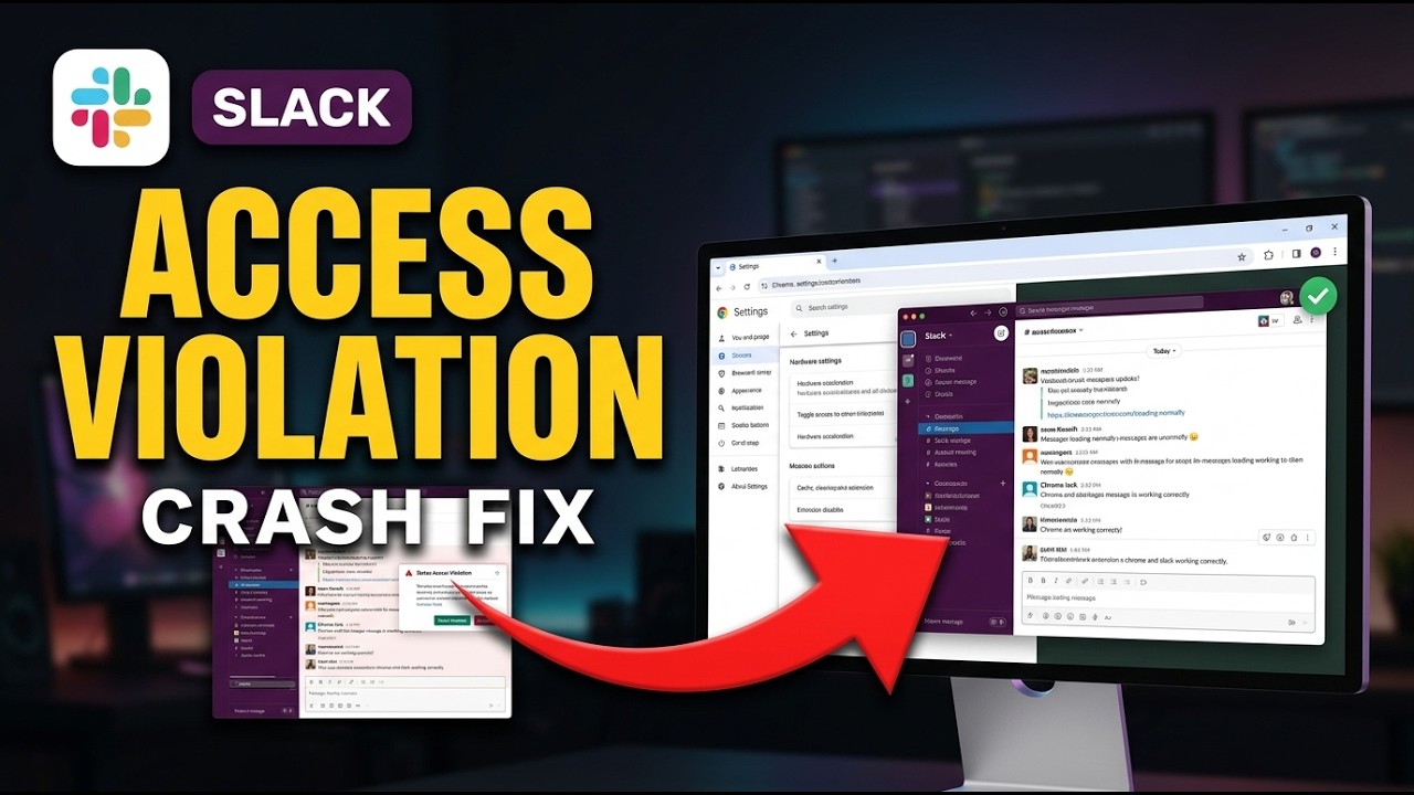 Fix Slack Status Access Violation Error in 2026 | Step-by-Step