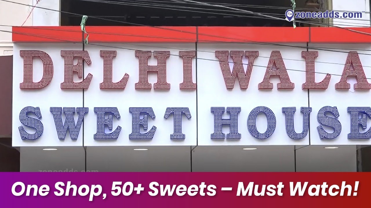 Delhi Wala Sweet House HB. Colony Moula Ali