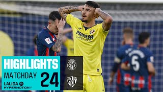 Resumen de Villarreal B vs SD Huesca (1-1)