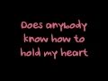 Sara Bareilles - Hold My Heart