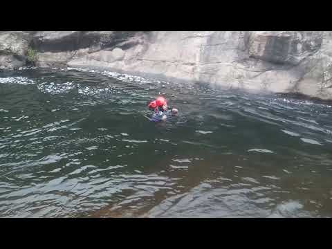 Embudo Barranco río