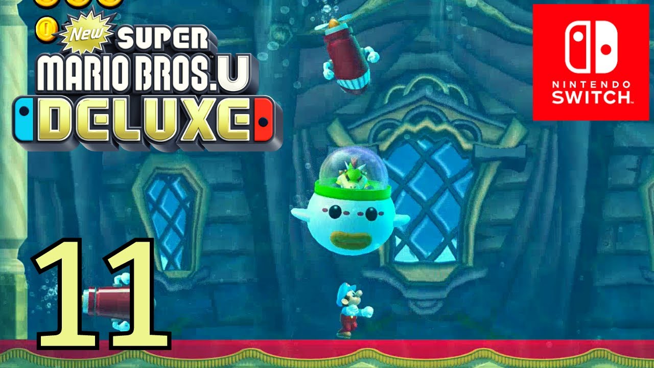11 🍄 Bowser Junior's Torpedo Schlacht 🍄 New Super Mario Bros. U Deluxe