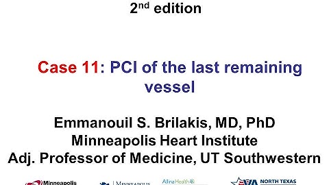 Case 11: Manual of CTO Interventions - PCI of the last remaining vessel