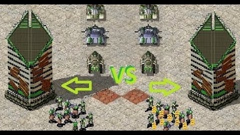 Elites inside Buildings ... Does it matter?: Red Alert 2