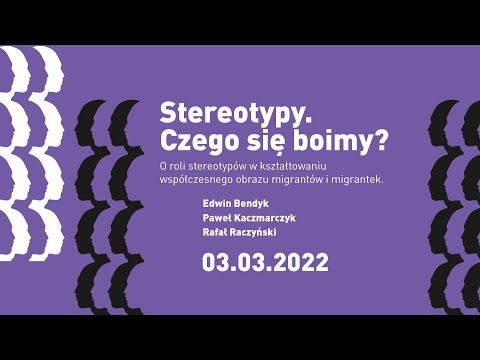 Stereotypy. Czego się boimy?