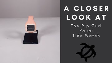 A Closer Look at the Rip Curl Kauai Tide Watch