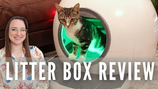 This SelfCleaning Litter Box allows to Say Goodbye to Cat Litter Mess for good!