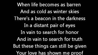 Rush-Madrigal (Lyrics)