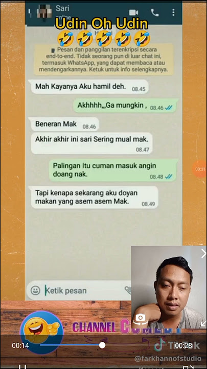 UDIN MERESAHKAN UDIN HAMIL..WKWKWWK#shortsreaction #shorts