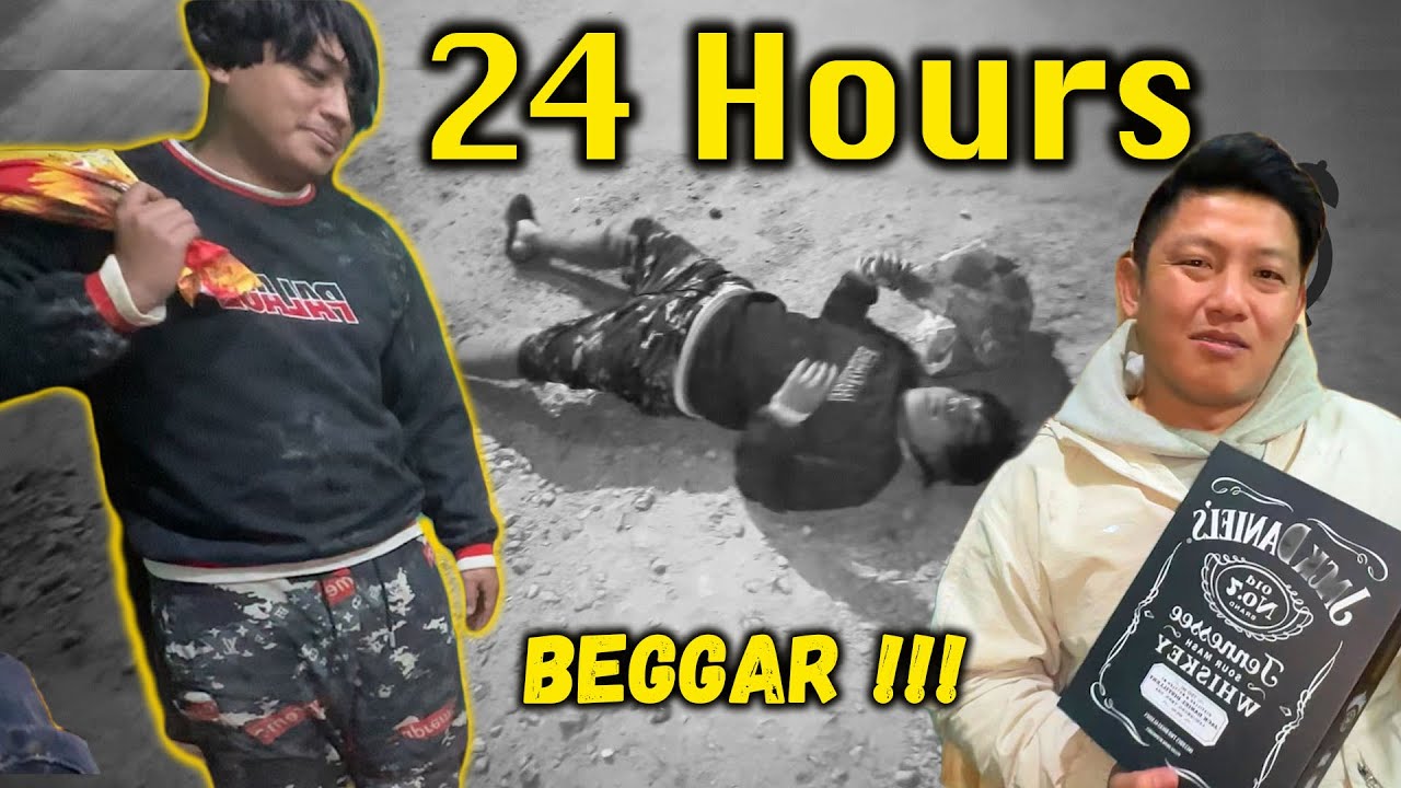 24 HOURS BEGGAR CHALLENGE FLOP !!! SMARTPHONE GIFT !!! DHARAN KO KOSELI !!!