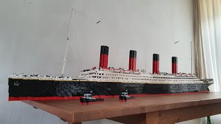 LEGO TITANIC TIMELAPSE