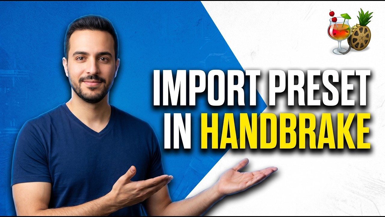 How To Import Preset In HandBrake (Easy Guide) - YouTube