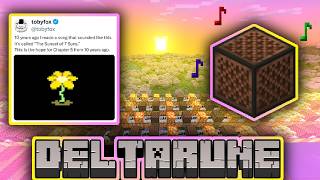 DELTARUNE - The Sunset of 7 Suns. (Minecraft Note Block Remix) ♫