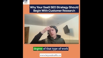 Why Your SaaS SEO Strategy Should Begin With Customer Research