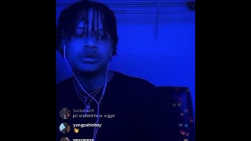 Summrs recording a new song on live