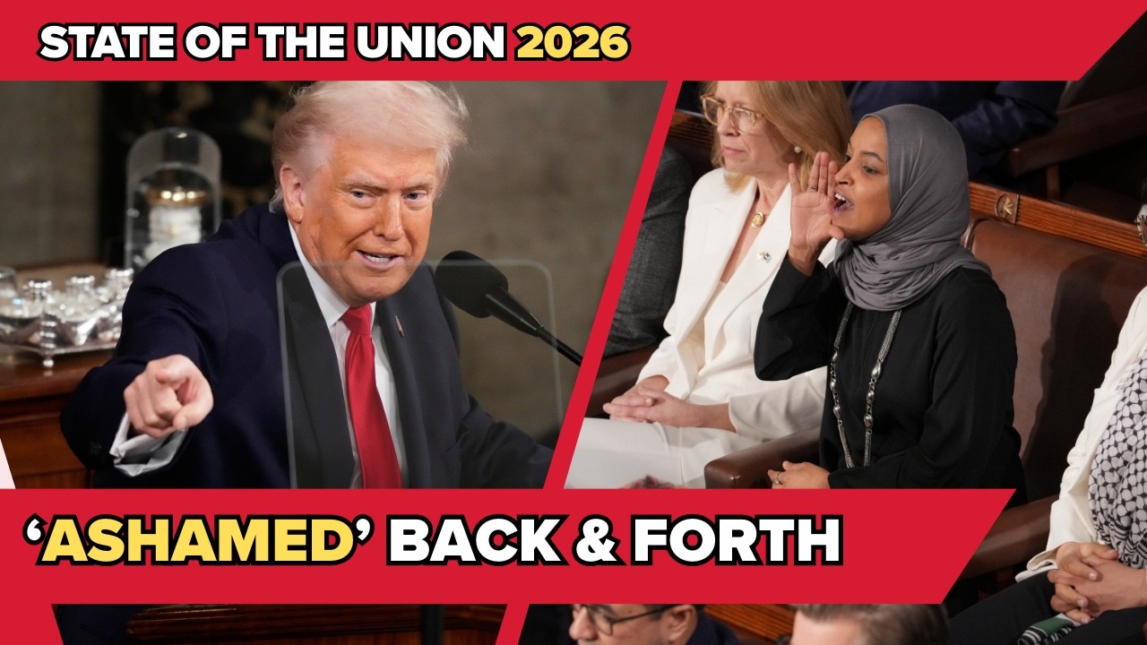 'Ashamed!' - President Trump and Democrats spar during 'first duty' mention at State of the Union