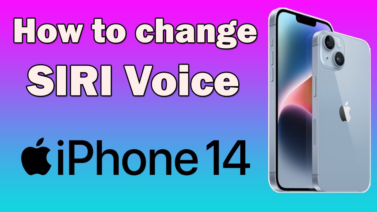 How To Change Siri Voice On Iphone 12 Pro Max