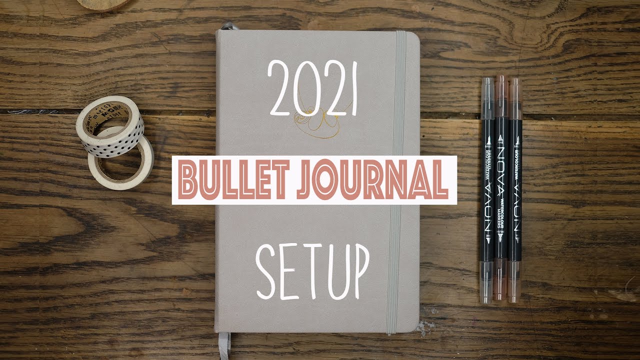 2021 Bullet Journal Setup | Beginner